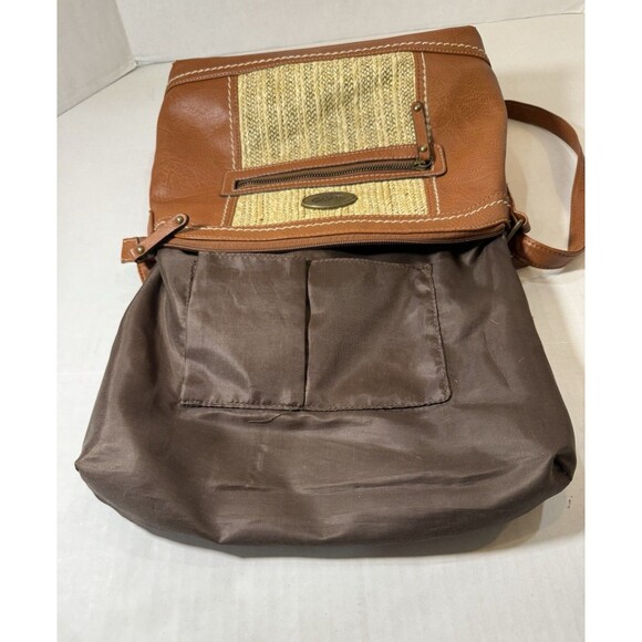 B.O.C Born Concepts Shoulder, Satchel Crossbody Handbag W/Adjustable Strap Brown - Picture 8 of 16